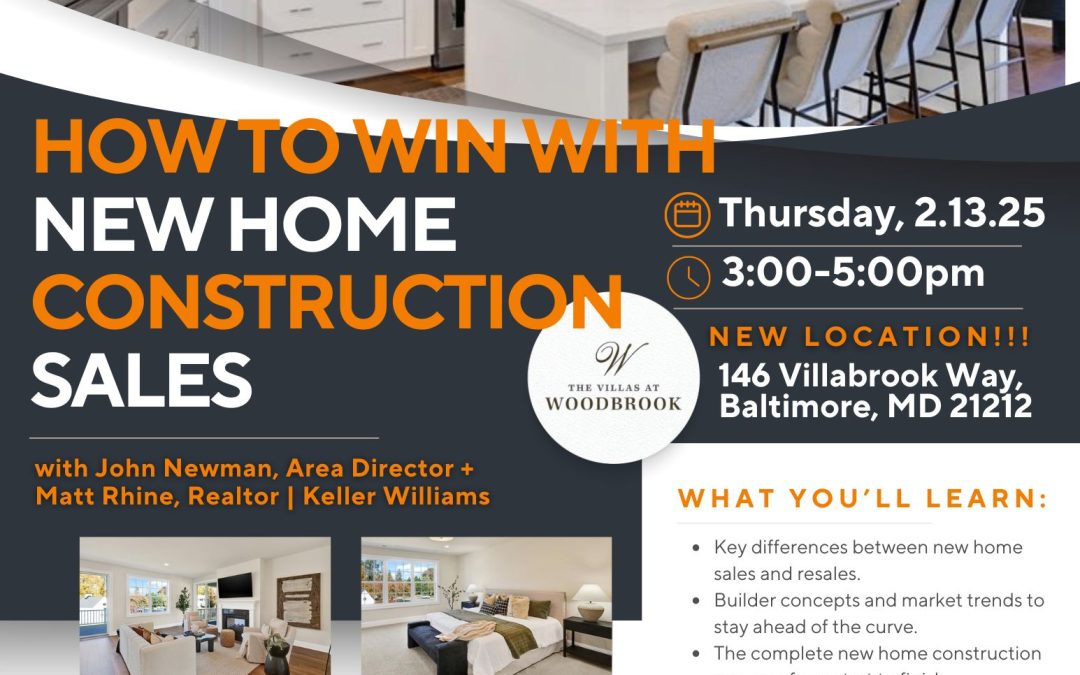 How to Win With New Home Construction Sales – Real Estate CE Class