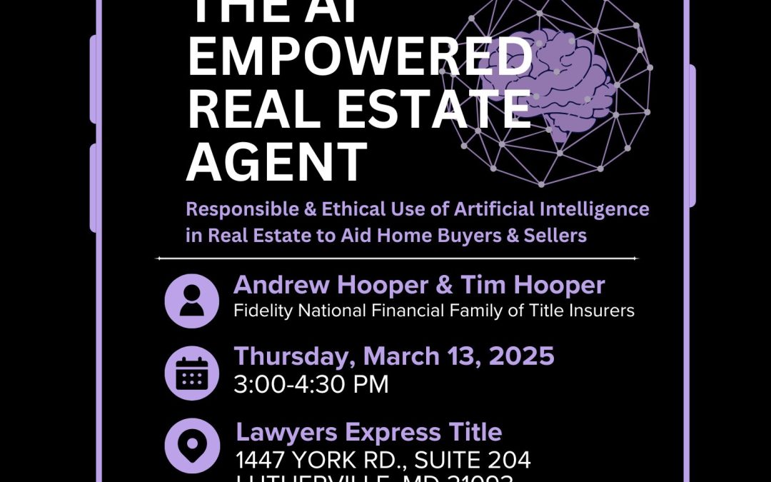 The AI Empowered Real Estate Agent CE Class